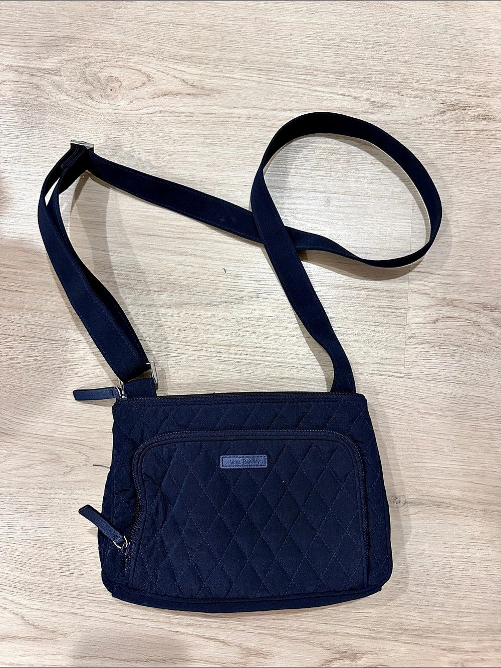 Vera Bradley Black Quilted Crossbody Bag